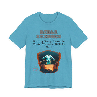 Copy of Walk By Faith, Hit By Bus!, Atheist Shirt, Anti Religion, Satire, Parody, Funny Gift, Science Shirt, Liberal Shirt