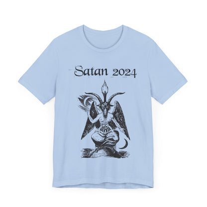 Satan 2024, Political Shirt, Activism Shirt, Liberal Shirt, Science Shirt, Atheist Shirt, Feminism, Trans Rights, LGBTQ Rights