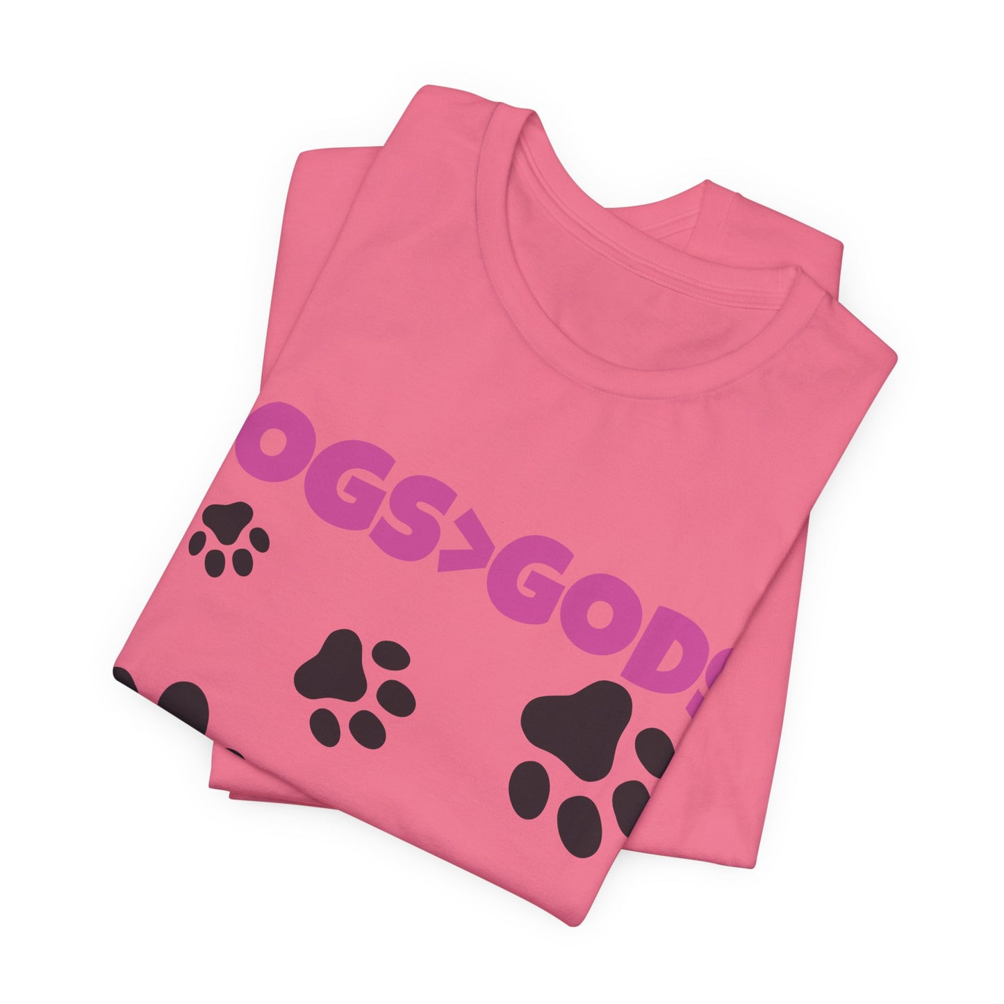 Dogs are Greater Than Gods, PK Atheist Shirt, Anti Religion, Satire, Parody