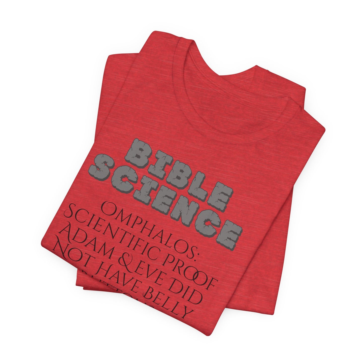 The Great Belly Button Debate, Atheist Shirt, Anti Religion, Satire, Parody, Funny Gift, Science Shirt