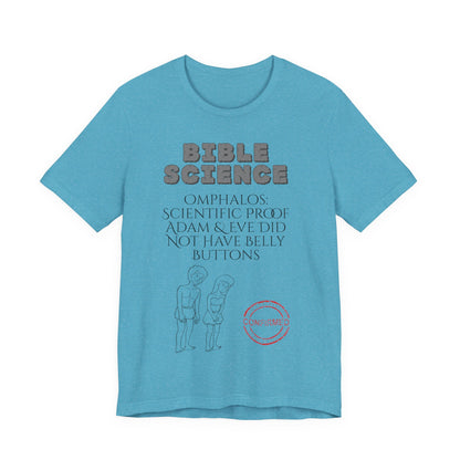 The Great Belly Button Debate, Atheist Shirt, Anti Religion, Satire, Parody, Funny Gift, Science Shirt