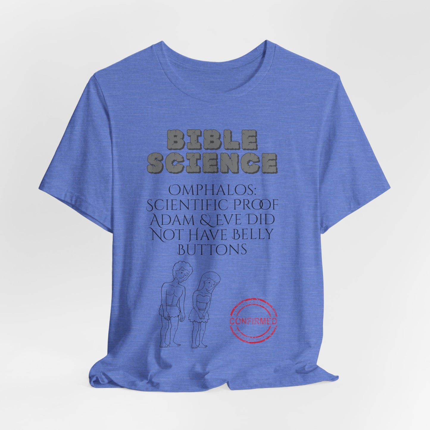 The Great Belly Button Debate, Atheist Shirt, Anti Religion, Satire, Parody, Funny Gift, Science Shirt