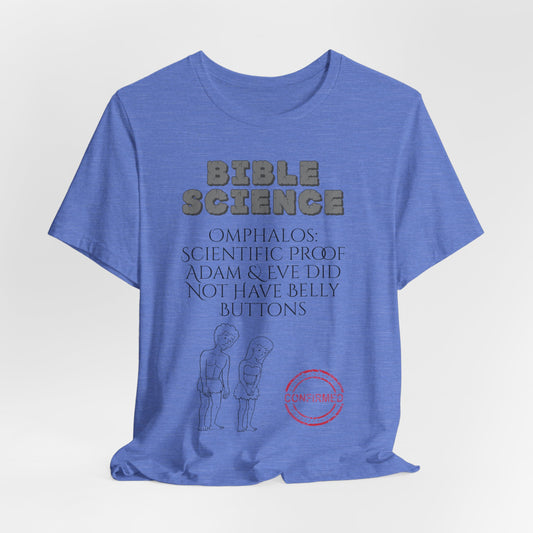 The Great Belly Button Debate, Atheist Shirt, Anti Religion, Satire, Parody, Funny Gift, Science Shirt