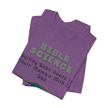 Copy of Walk By Faith, Hit By Bus!, Atheist Shirt, Anti Religion, Satire, Parody, Funny Gift, Science Shirt, Liberal Shirt