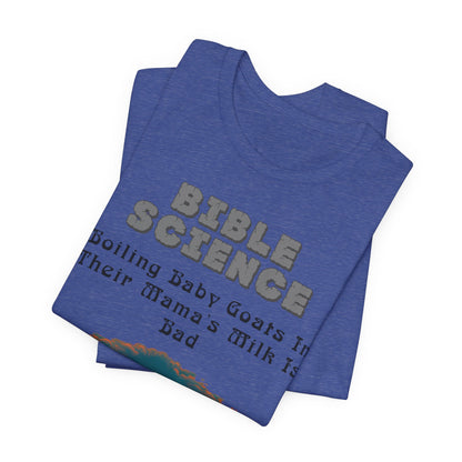 Copy of Walk By Faith, Hit By Bus!, Atheist Shirt, Anti Religion, Satire, Parody, Funny Gift, Science Shirt, Liberal Shirt