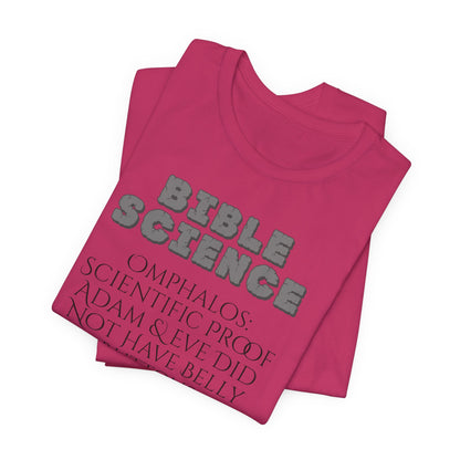 The Great Belly Button Debate, Atheist Shirt, Anti Religion, Satire, Parody, Funny Gift, Science Shirt