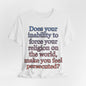 The Christian Persecution Complex... Atheist Shirt, Anti Religion, Satire, Parody, Funny Gift, Science Shirt, Agnostic Shirt