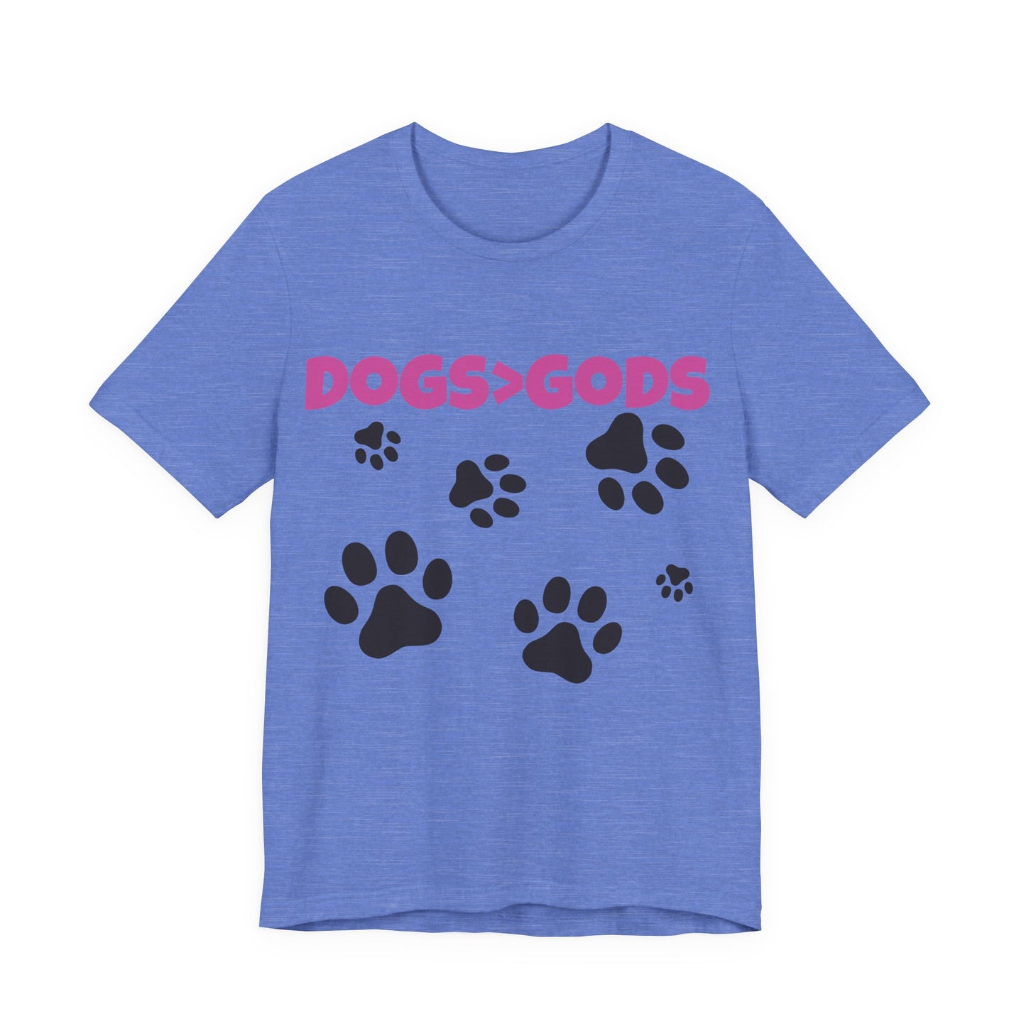Dogs are Greater Than Gods, PK Atheist Shirt, Anti Religion, Satire, Parody