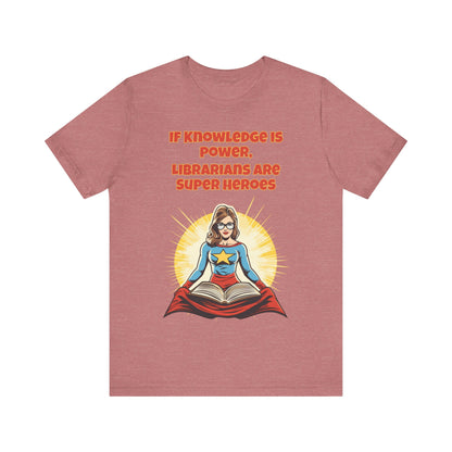 Librarians are Super Heroes, Political Shirt, Activism Shirt, Liberal Shirt, Science Shirt, Atheist Shirt, Anti Religion