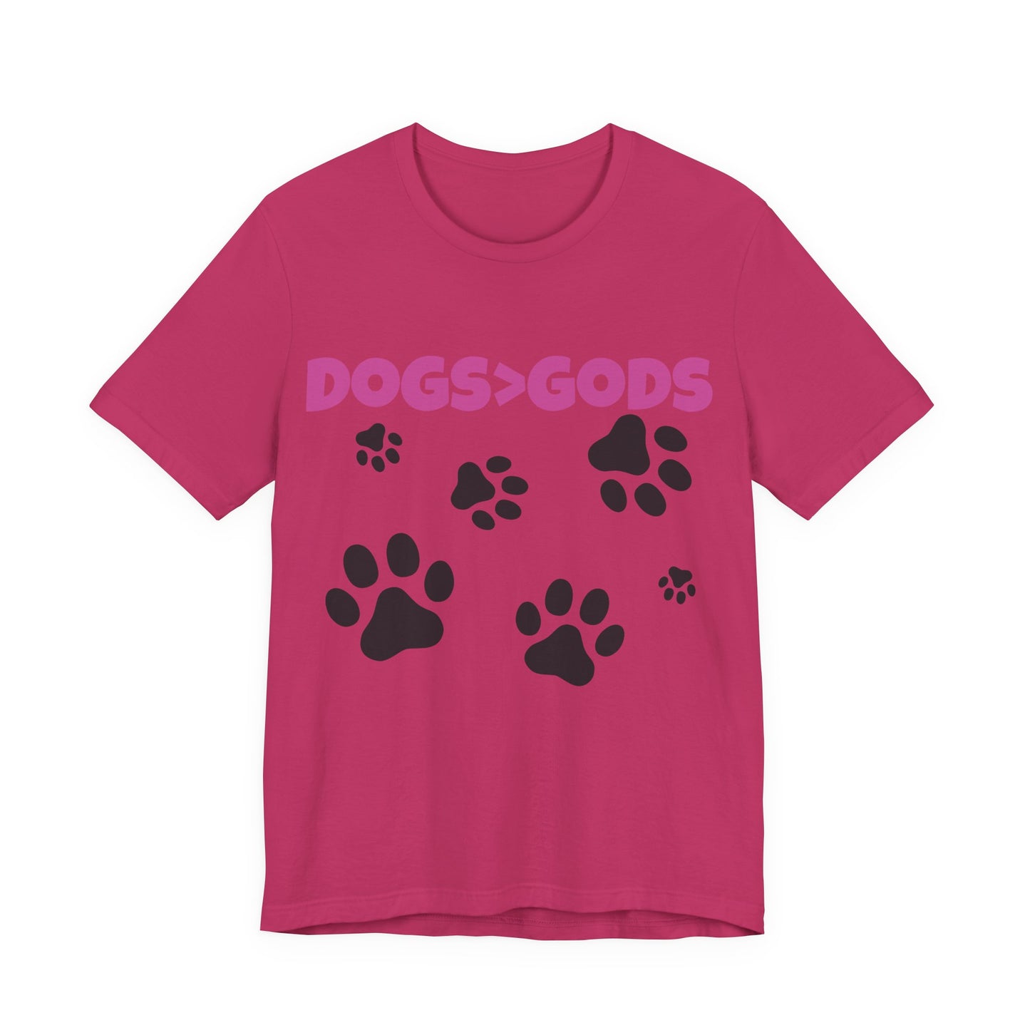 Dogs are Greater Than Gods, PK Atheist Shirt, Anti Religion, Satire, Parody
