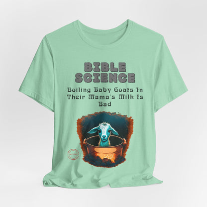 Copy of Walk By Faith, Hit By Bus!, Atheist Shirt, Anti Religion, Satire, Parody, Funny Gift, Science Shirt, Liberal Shirt