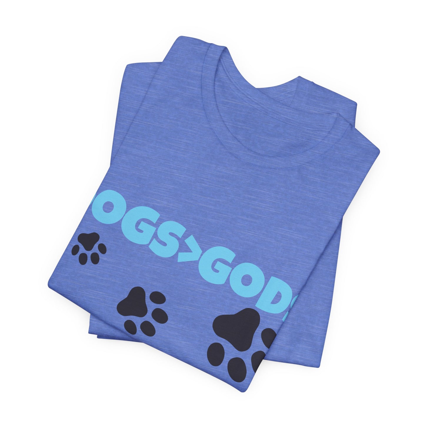 Dogs are Greater Than Gods, BL Atheist Shirt, Anti Religion, Satire, Parody